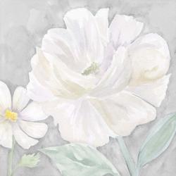 Peaceful Repose Floral on Gray IV | Obraz na stenu