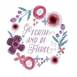 Fierce Girl I Fierce | Obraz na stenu