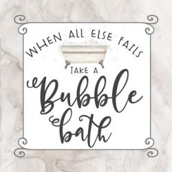 Bath Humor Bubble Bath | Obraz na stenu