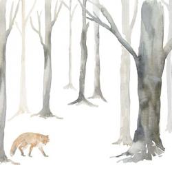 Winter Forest Fox | Obraz na stenu