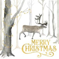 Christmas Forest II Merry Christmas | Obraz na stenu