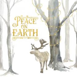 Christmas Forest III Peace on Earth | Obraz na stenu