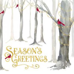 Christmas Forest IV Seasons Greetings | Obraz na stenu