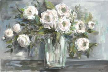 Soft Blooms Still Life | Obraz na stenu