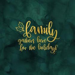 All that Glitters for Christmas III-Family Gathers | Obraz na stenu
