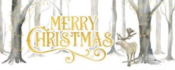 Christmas Forest panel I-Merry Christmas | Obraz na stenu