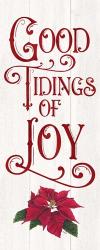 Vintage Christmas Signs panel IV-Tidings of Joy | Obraz na stenu