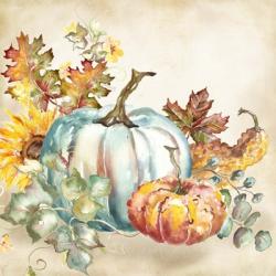 Watercolor Harvest Pumpkin III | Obraz na stenu