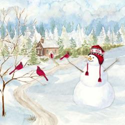 Snowman Christmas I | Obraz na stenu