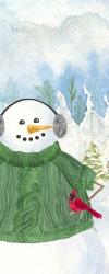 Snowman Christmas vertical I | Obraz na stenu