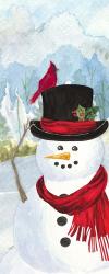 Snowman Christmas vertical II | Obraz na stenu