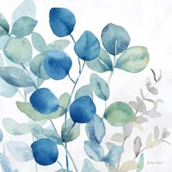 Eucalyptus Leaves Navy I | Obraz na stenu