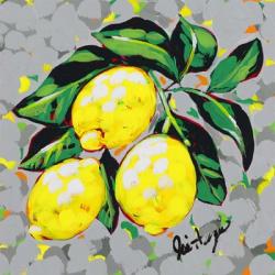 Fruit Sketch Lemons | Obraz na stenu