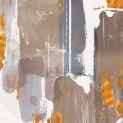 Icescape Abstract Grey Gold I | Obraz na stenu