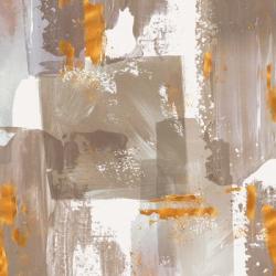 Icescape Abstract Grey Gold II | Obraz na stenu