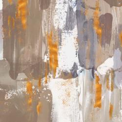Icescape Abstract Grey Gold III | Obraz na stenu