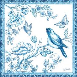 Chinoiserie Tile II | Obraz na stenu