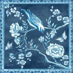 Chinoiserie Tile Blue I | Obraz na stenu
