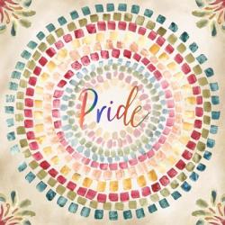 Mosaic Rainbow Round IV | Obraz na stenu