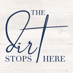 Bathroom Humor V-Stops Here | Obraz na stenu