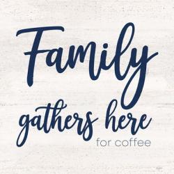 Coffee Kitchen Humor IV-Family | Obraz na stenu