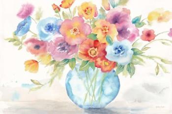 Bright Poppies Vase | Obraz na stenu