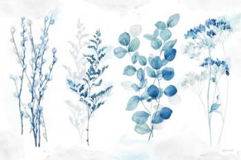 Indigo Botanicals Landscape | Obraz na stenu