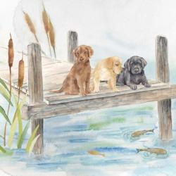 Woodland Dogs IV | Obraz na stenu