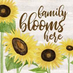 Fall Sunflower Sentiment I-Family | Obraz na stenu