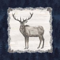 Blue Cliff Mountains III-Elk | Obraz na stenu