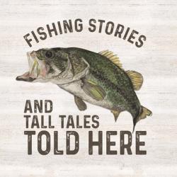 Less Talk More Fishing I-Tall Tales | Obraz na stenu