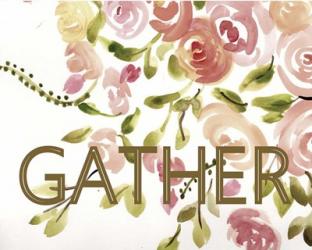 Farmhouse Florals-Gather | Obraz na stenu