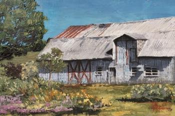 Portrait of a Barn landscape | Obraz na stenu