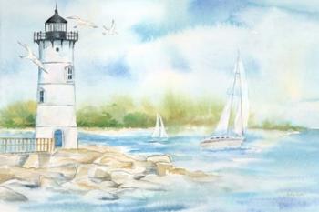 East Coast Lighthouse landscape I | Obraz na stenu