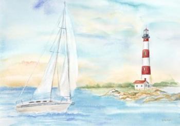 East Coast Lighthouse landscape II | Obraz na stenu