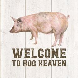 Farm Life VII-Hog Heaven | Obraz na stenu