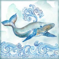 Boho Shells II-Whale | Obraz na stenu