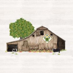 Spring & Summer Barn Quilt I | Obraz na stenu