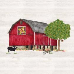 Spring & Summer Barn Quilt III | Obraz na stenu
