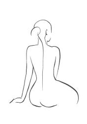 Line Art Figure II | Obraz na stenu