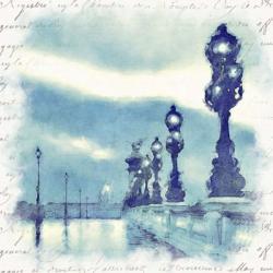 Paris in Blue II | Obraz na stenu