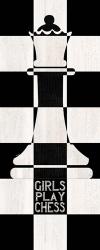 Chessboard Sentiment Vertical III-Girls | Obraz na stenu