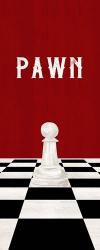 Rather be Playing Chess Pieces Red Panel I-Pawn | Obraz na stenu