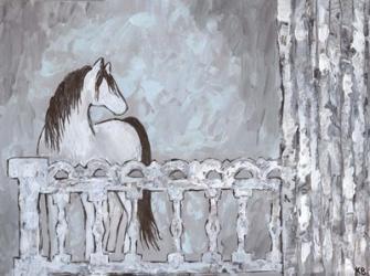 Farm Sketch Horse stable | Obraz na stenu