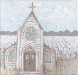 Farm Sketch Church | Obraz na stenu