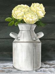 Farmhouse Garden IV-Peonies in jug | Obraz na stenu