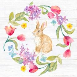 Hello Easter Wreath | Obraz na stenu