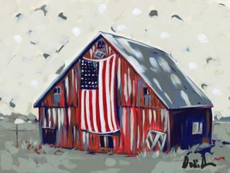 Farm Pop Barn I-Flag | Obraz na stenu