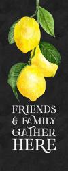 Live with Zest sentiment vertical I-Friends & Family | Obraz na stenu