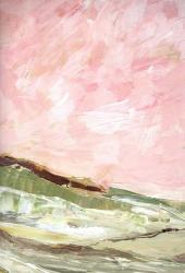 Green and Pink Hills I | Obraz na stenu